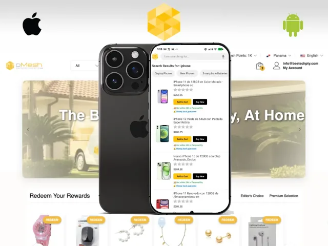 Modulare Marketplace-Software für Web, App und Desktop